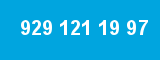 929 121 19 97